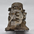 Stone tree root pen container